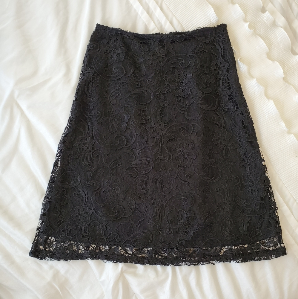 ***BUNDLE & SAVE*** Cato Black Lace Skirt